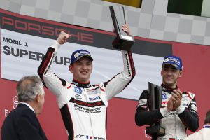 Porsche Mobil 1 Supercup Silverstone 2016 Mathieu Jaminet (F) Sven Müller (D)